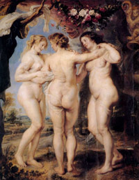 Las Tres Gracias - Rubens